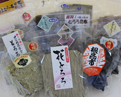 昆布で、高岡らしさを演出。